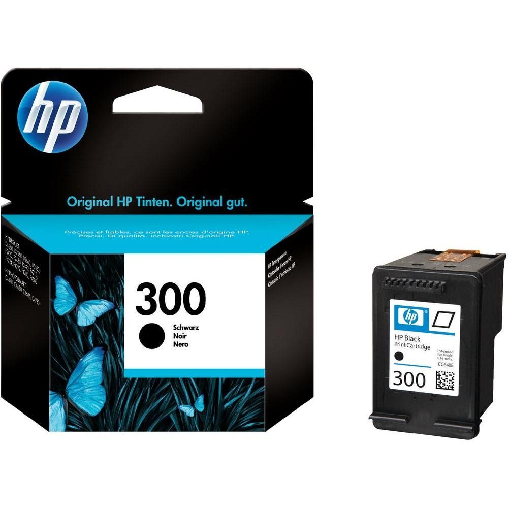 HP 300 Черен мастилен касет