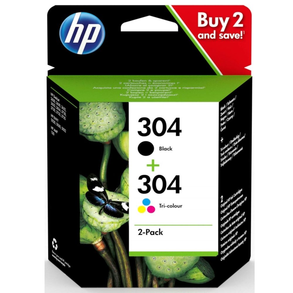 HP 304 Мастило Комплект 2 броя