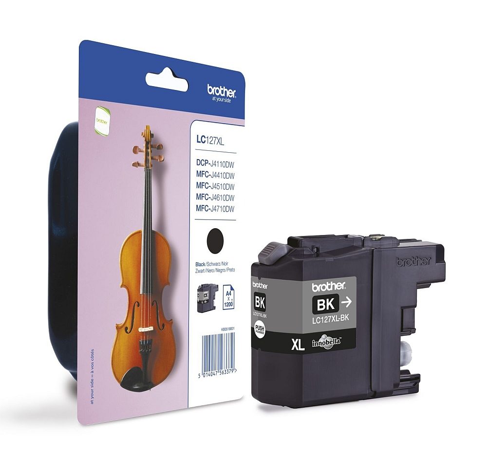 Brother LC-127 XL Черен мастилен касет за MFC-J4510DW