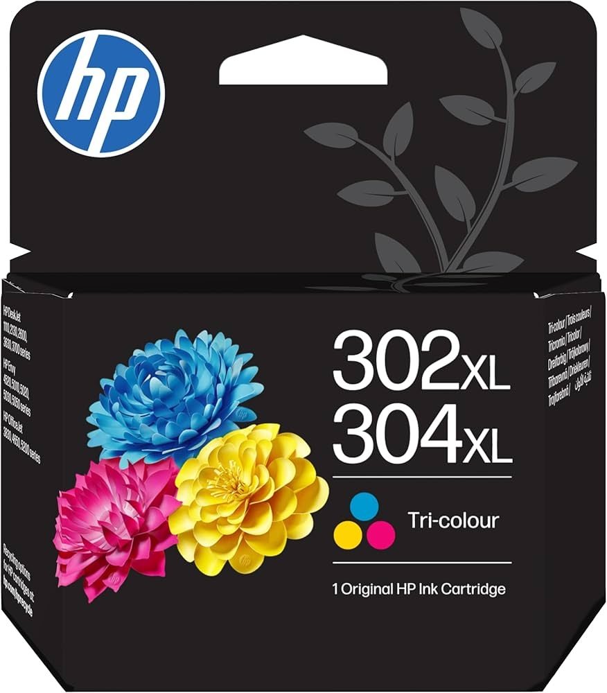 HP 302XL/304XL Трицветен оригинален мастилен касет