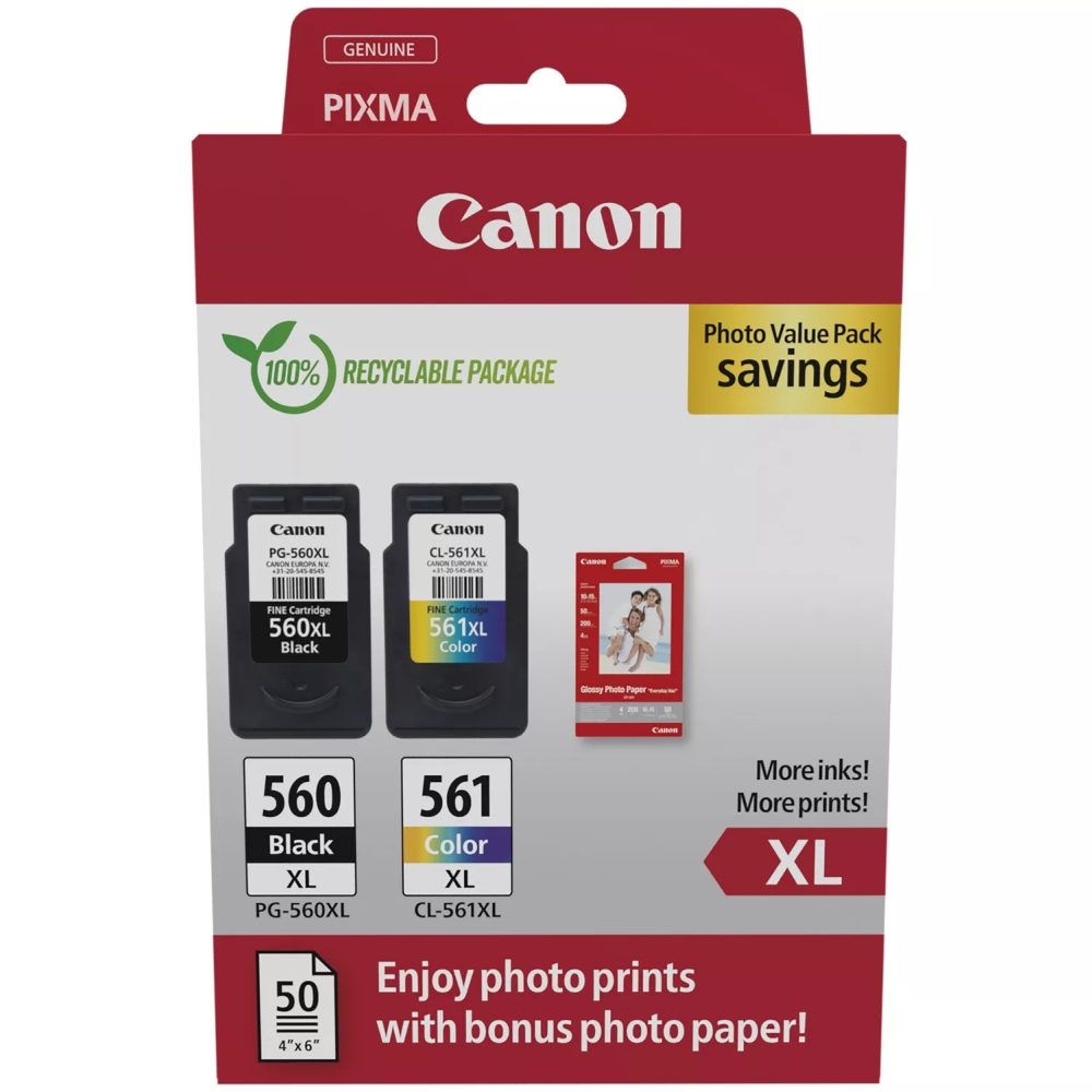 Canon PG-560XL / CL-561XL PVP комплект мастила