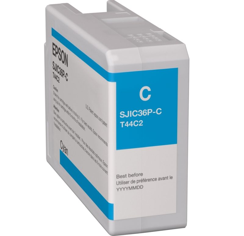 Epson SJIC36P(C): Мастило за ColorWorks C6500/C6000 (Cyan)