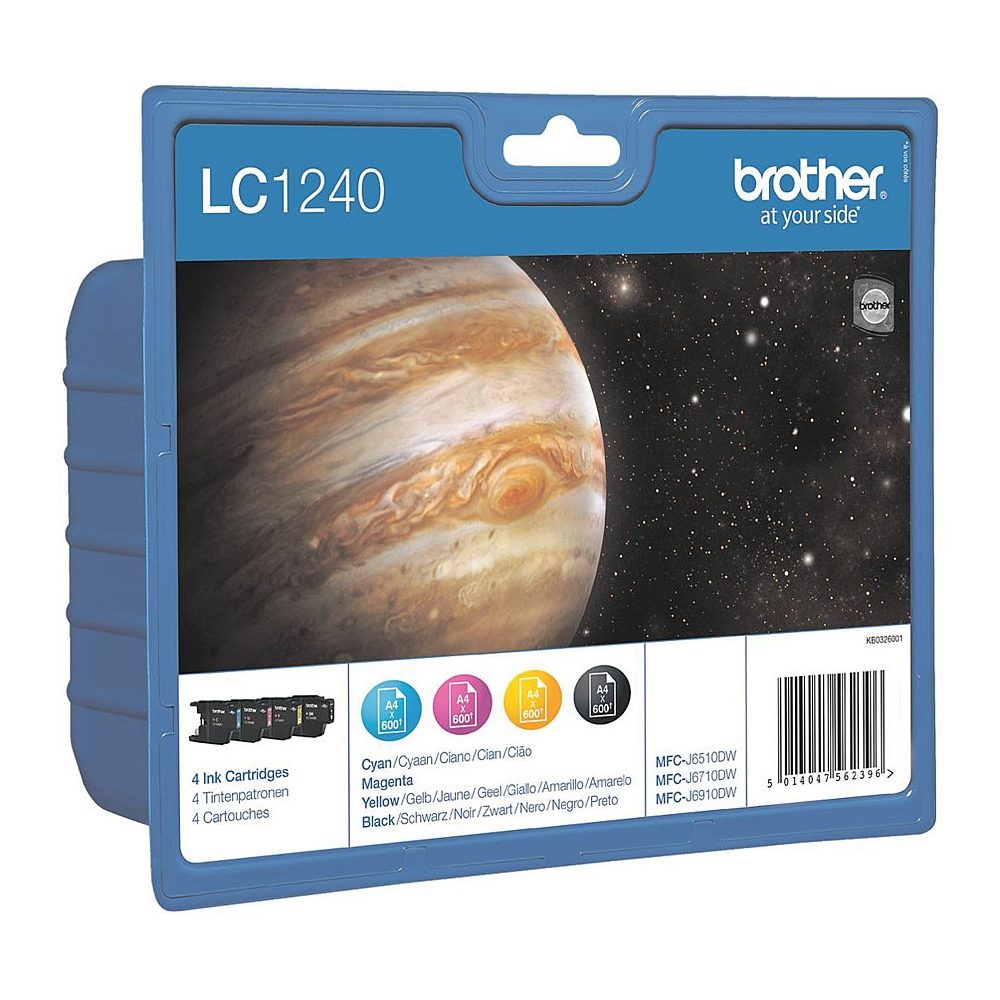 Brother LC-1240 BK/C/M/Y Value Bonus Pack мастило за MFC-J6510/J6910