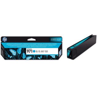 HP 971 Cyan оригинално мастило касета