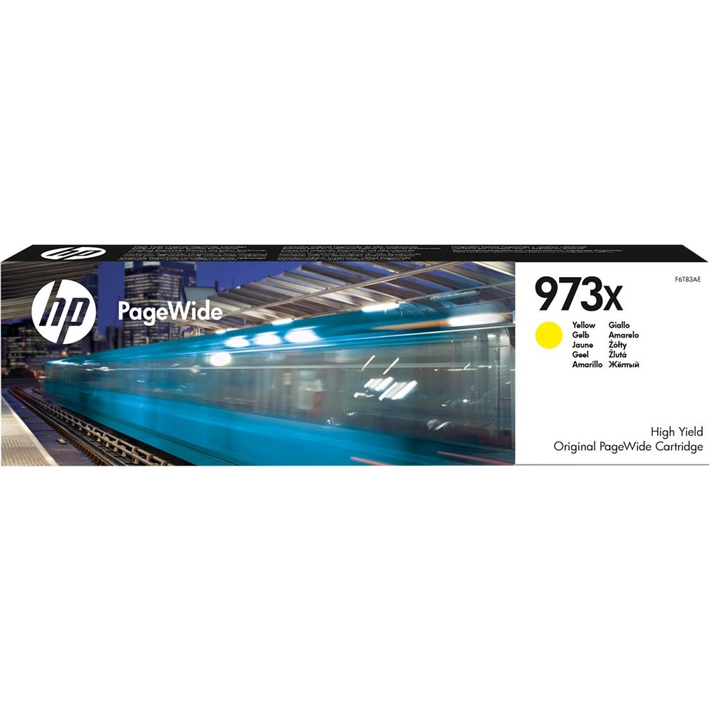 HP 973X High Yield Yellow Original PageWide касета