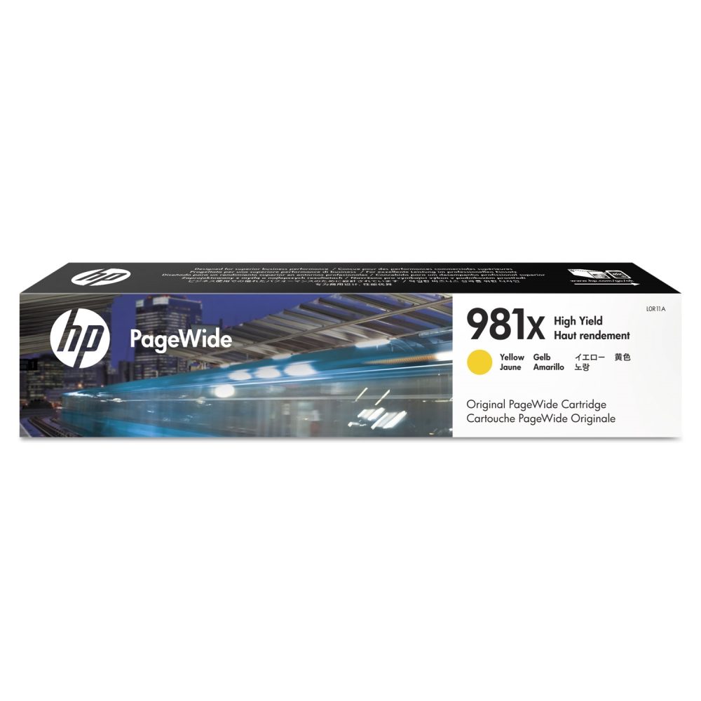 HP 981X High Yield Yellow Original PageWide касета