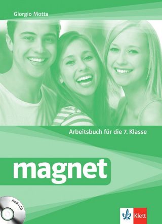 Magnet - Работна тетрадка с аудио CD за 7. клас - Учебна тетрадка по немски език за 7. клас + CD
