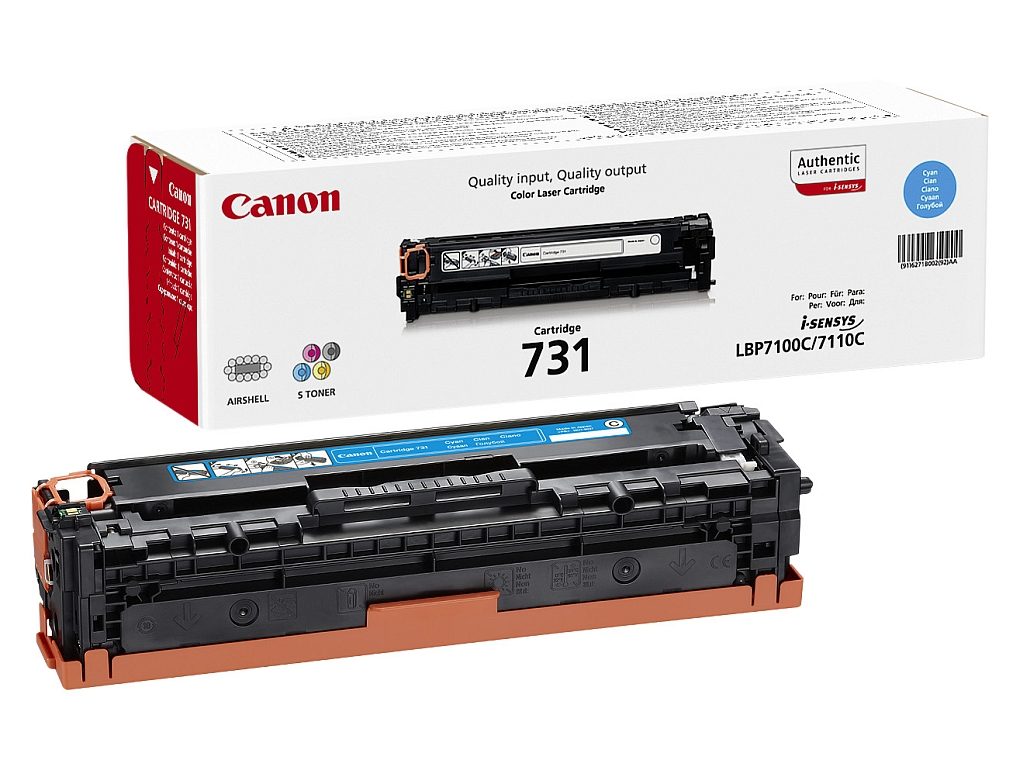 Тонер касета Canon CRG-731C, циан