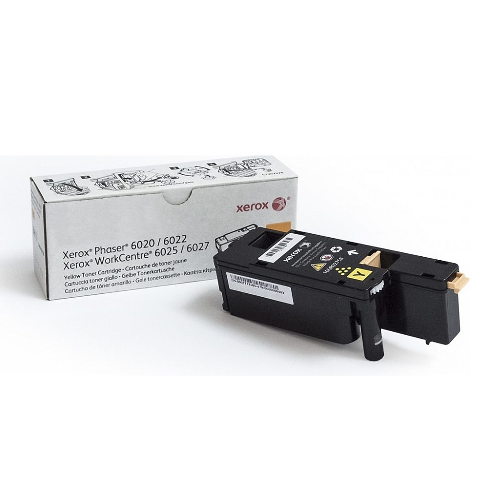 Xerox жълт тонер, Phaser 6020/6022, WorkCentre 6025/6027 (Добив 1000) DMO