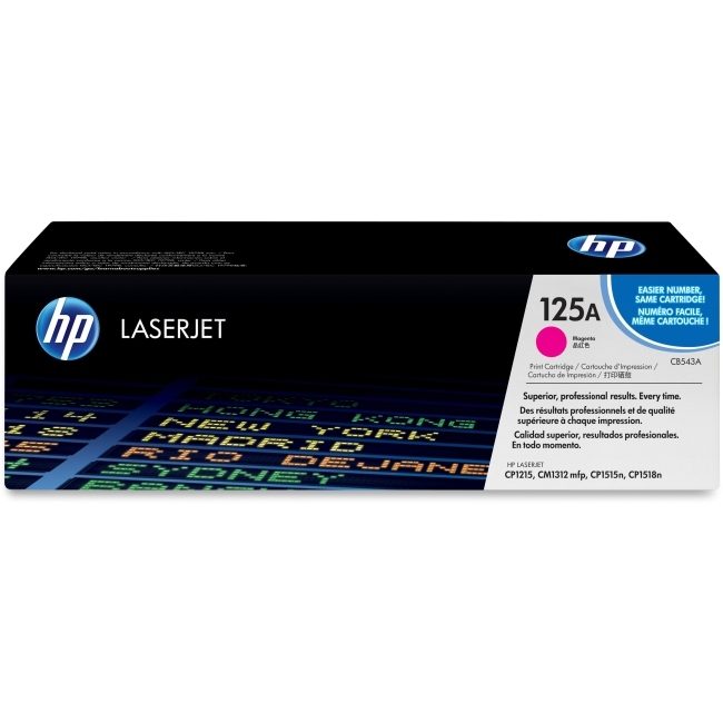 HP 125A Magenta LaserJet Toner касета