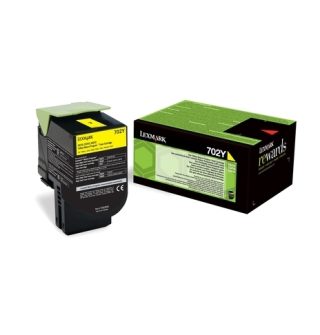 Lexmark 70C20Y0 CS/CX310, 410, 510 Yellow Return Programme 1K Toner Cartridge