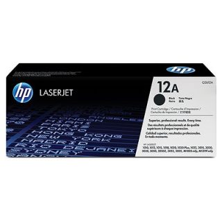 HP 12A Черен тонер касета LaserJet
