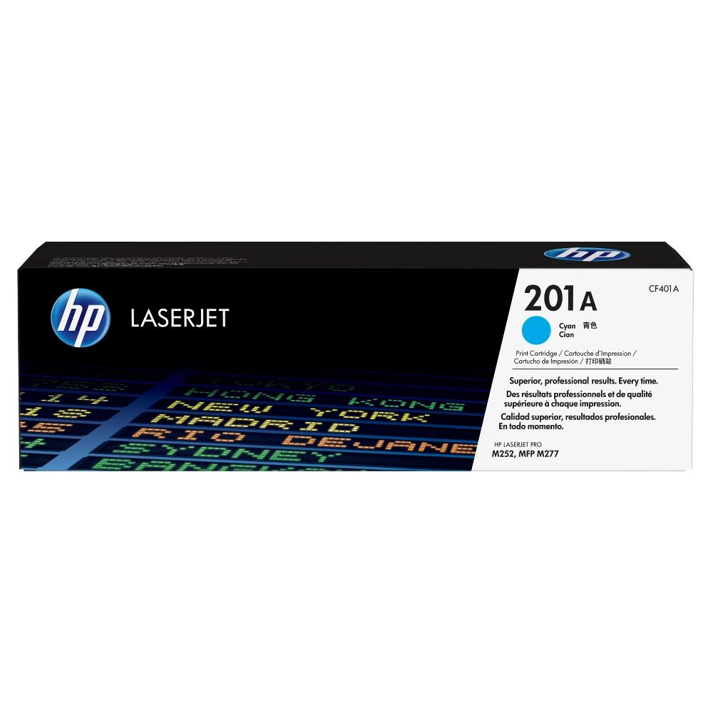 HP 201A Cyan Original LaserJet Toner касета (CF401A)