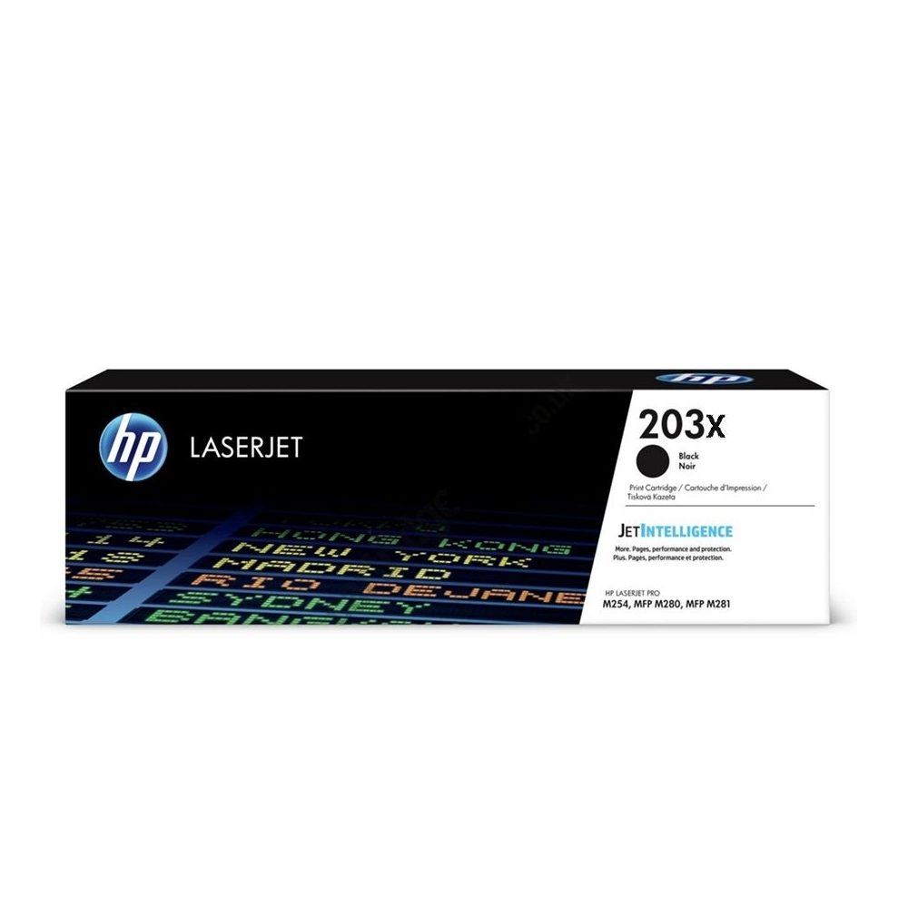 HP 203X Оригинален черен тонер касета LaserJet