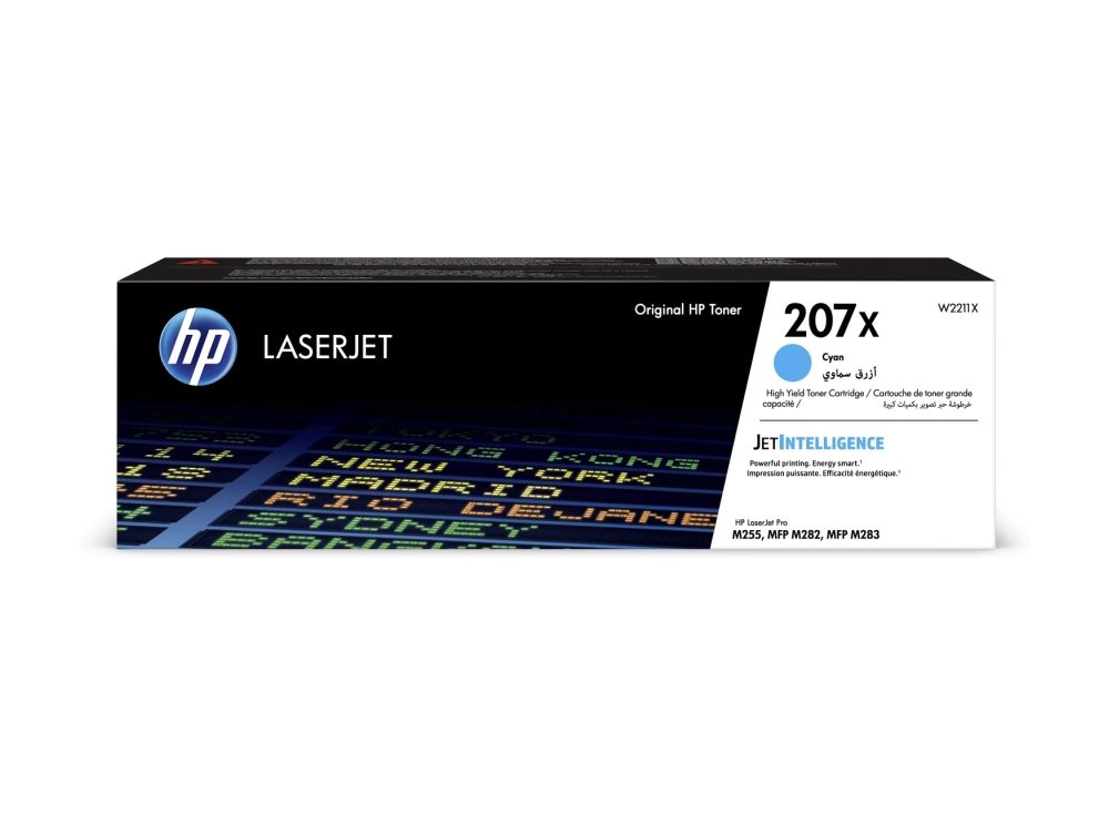 HP 207X Cyan LaserJet Toner касета