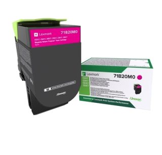 Lexmark 71B20M0 CS/CX317, 417, 517 Magenta Return Programme 2.3K тонер касета