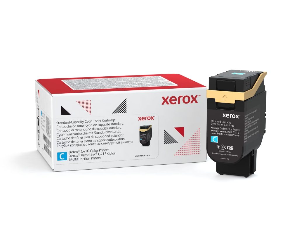 Xerox стандартен циан тонер касета C415/C410 (2k)