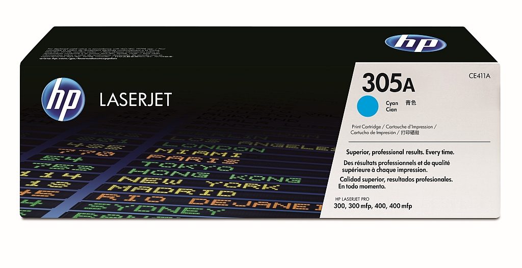HP 305A Cyan LaserJet Toner касета