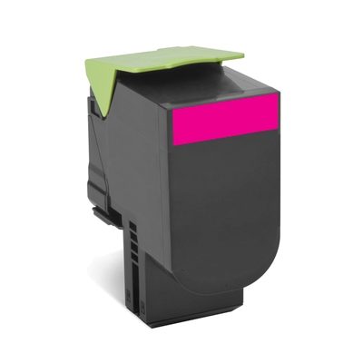 Lexmark 80C2HM0 CX410, 510 Magenta Return Programme 3K тонер касета