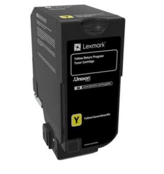 Lexmark 74C20Y0 CS720, CS/CX725 Yellow Return Programme 3K тонер касета