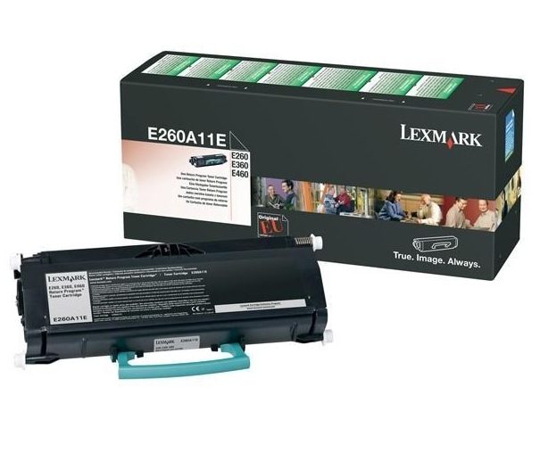 Lexmark E260A11E E260, 360, 460, 462 Return Programme 3.5K тонер касета