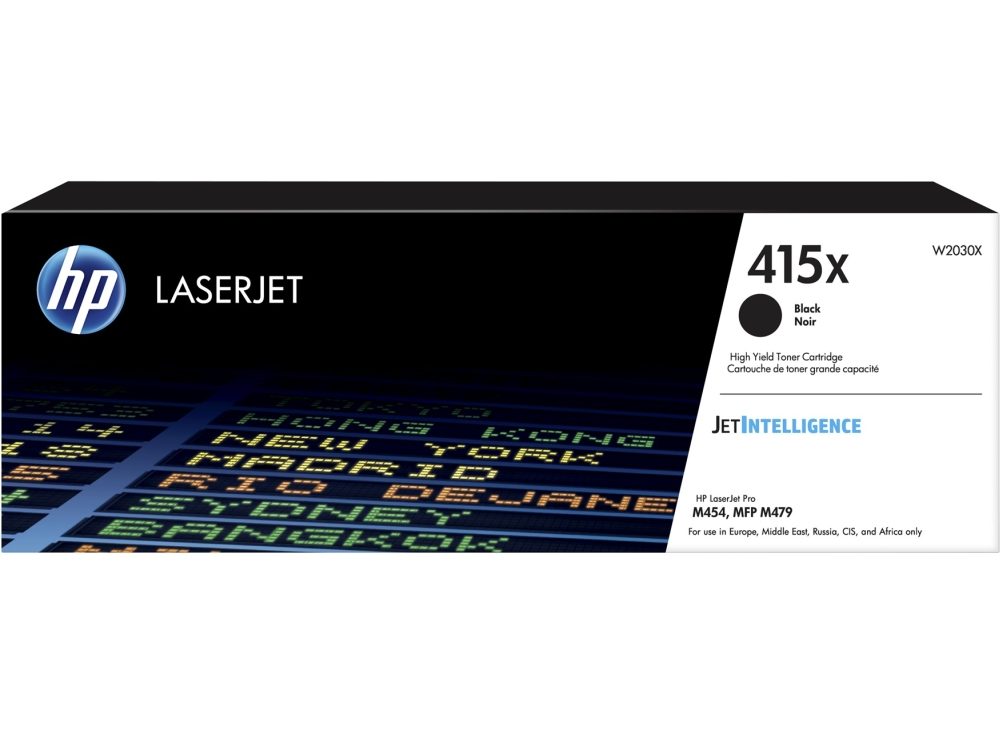 HP 415X Черен тонер касета LaserJet