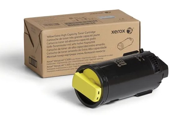 Xerox жълт тонер касета с изключително голям капацитет за VersaLink C500/C505 (9000 страници), XHI DMO