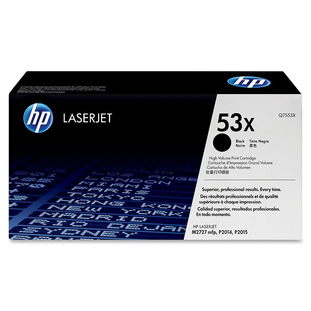 HP 53X Black LaserJet Toner касета