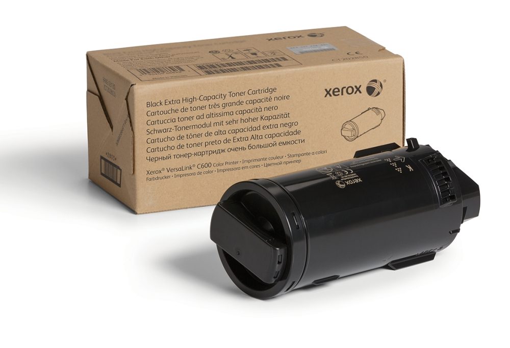 Xerox Black Extra High Capacity Toner Cartridge, VersaLink C600 (16 800 страници)