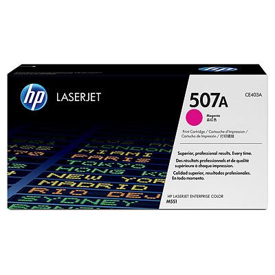 HP 507A Magenta LaserJet Toner касета