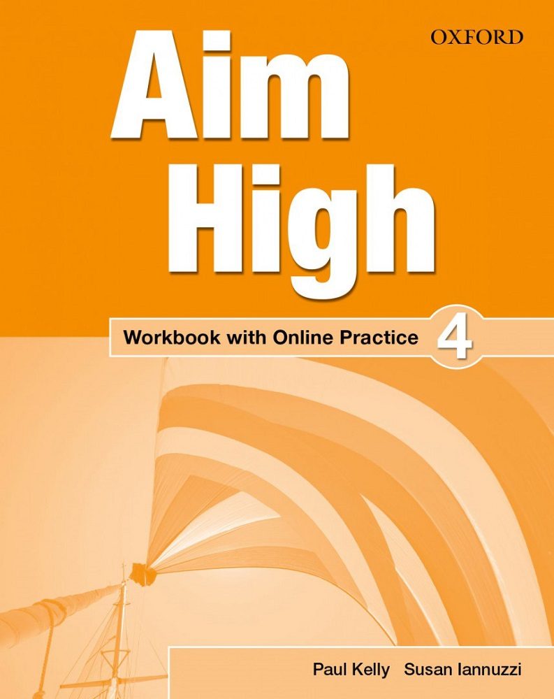 Тетрадка по английски език за 9 - 12. клас Aim High 4 WB & ONL Pack
