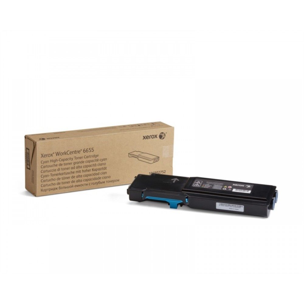 Xerox WorkCentre 6655 High Capacity Cyan Toner Cartridge (7500 страници)