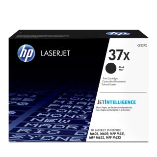 HP 37X High Yield Black Original LaserJet Toner Cartridge (CF237X)