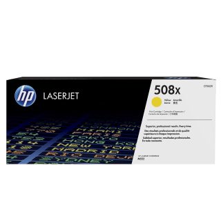HP 508X High Yield Yellow Original LaserJet Toner касета (CF362X)