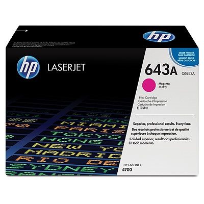 HP 643A Magenta LaserJet Toner касета