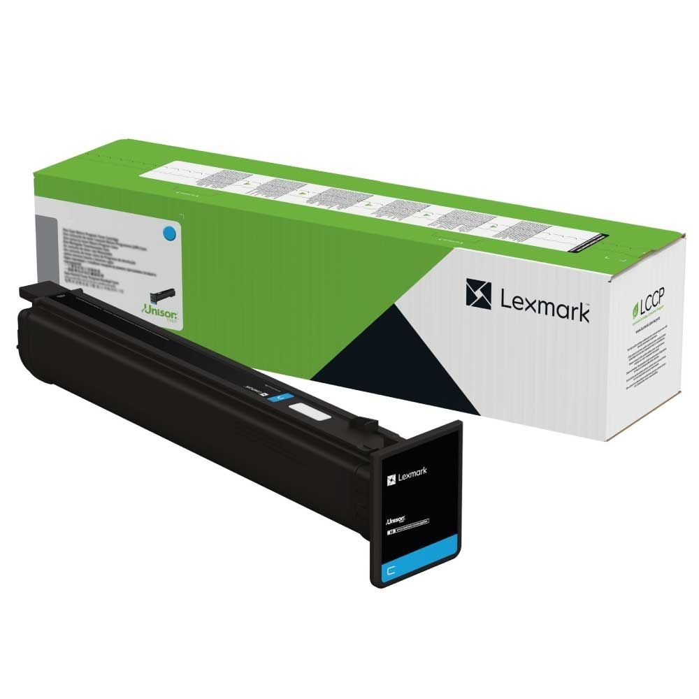 Lexmark 77L20C0 CS963, CX950, 951, 961, 962, 963, 833 Cyan Return Programme 12K тонер касета