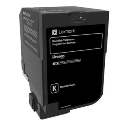 Lexmark 74C2HK0 CS720, CS725 Black Return Programme 20K Toner Cartridge