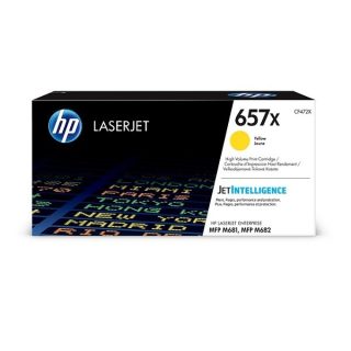 HP 657X High Yield Yellow Original LaserJet Toner касета (CF472X)