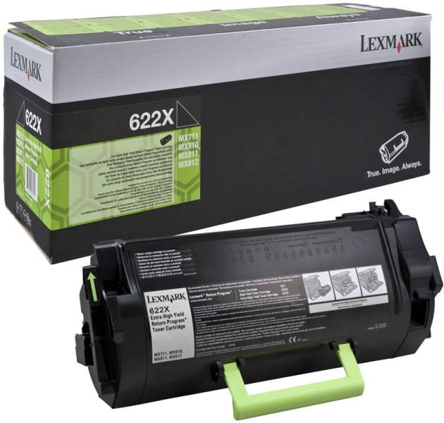 Lexmark 62D2X00 MX711, 810, 811, 812 Return Programme 45K тонер касета