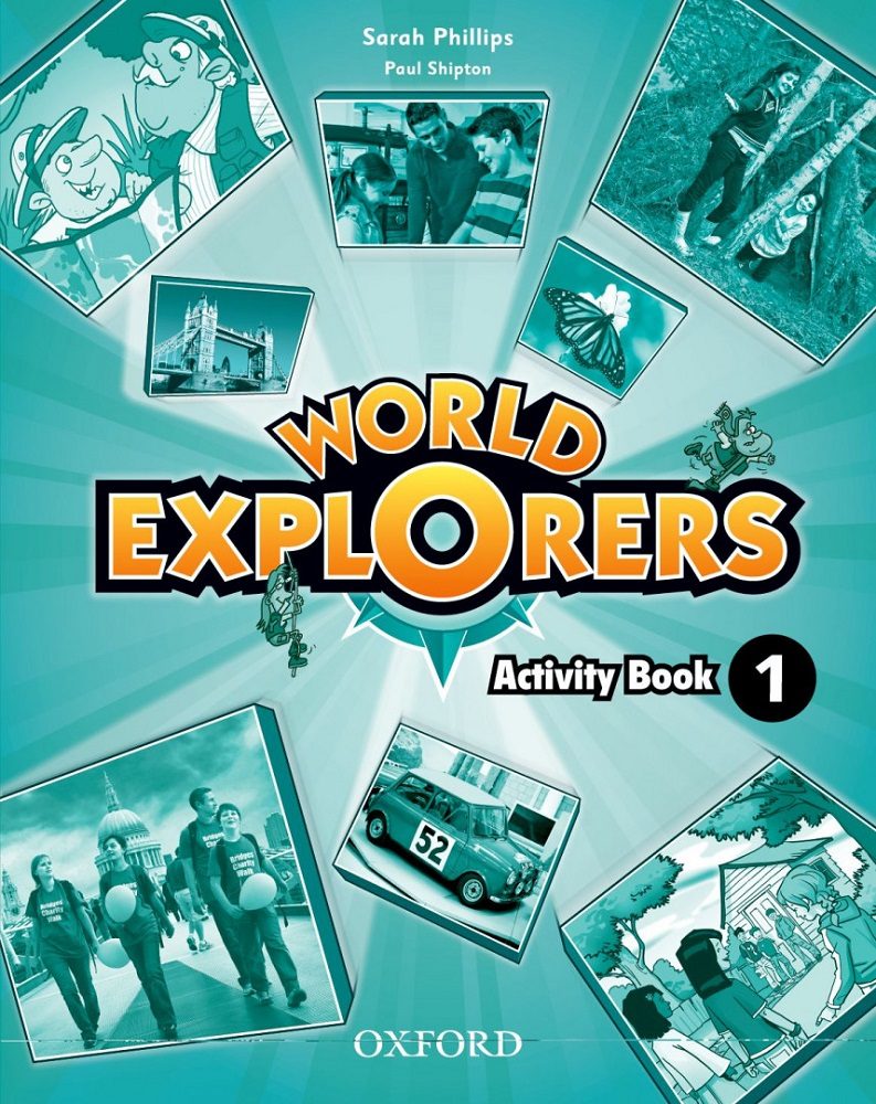 World Explorers 1 - Activity Book. Тетрадка по английски език за 3 - 4. клас