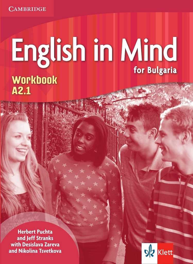 English in Mind for Bulgaria - ниво A2.1 - Учебна тетрадка по английски език за 8. клас