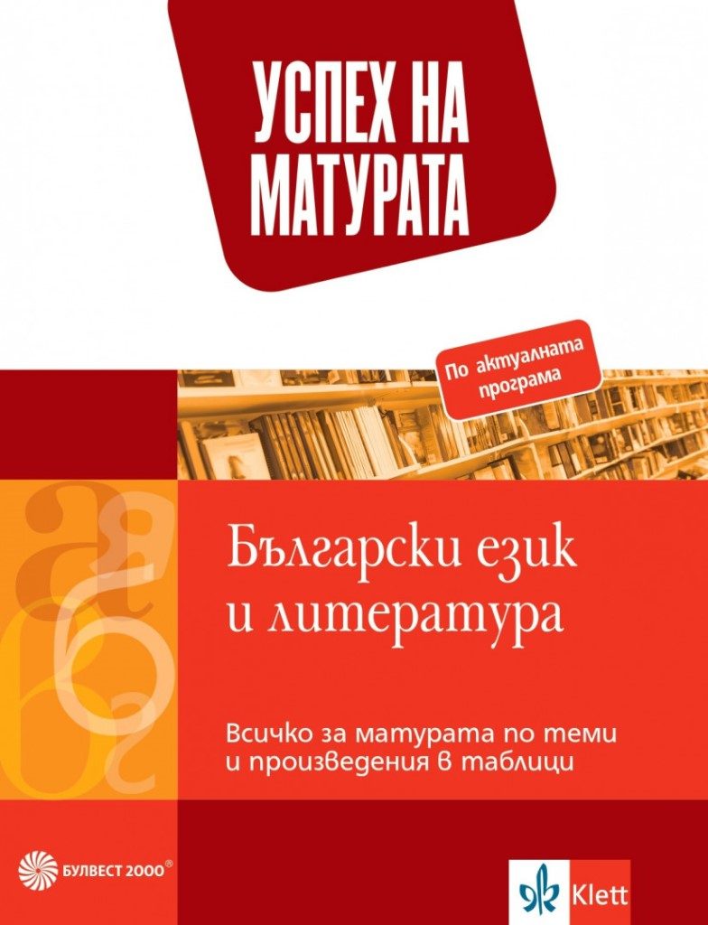 Успех на матурата по БЕЛ - Всичко за матурата по теми и произведения в таблици - 12. клас - Булвест 2000 - По учебната програма за 2024/2025 г.