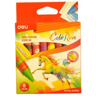 Пастели восъчни 8 цв. Deli Colorun джъмбо 20990
