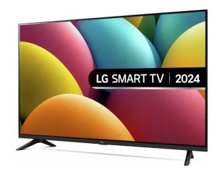 LG 32LR60006LA 32" LED HD телевизор, 1366x768, DVB-T2/C/S2, webOS Smart, Virtual Surround Plus, Dolby Audio, WiFi, Active HDR, HDMI, Airplay2, CI, LAN, USB, Bluetooth, Two Pole Stand, Черен