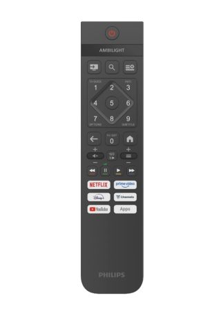Philips 43PUS8010/12, 43" 4K UHD LED, 3840x2160p, 60Hz, DVB-T/T2/T2-HD/C/S/S2, Ambilight 3, Pixel Precise UHD, HDR+, Titan OS, Dolby Atmos & DTS:X, 3*HDMI, 2*USB, VRR, 802.11ac, BT 5.2, 20W RMS, Black