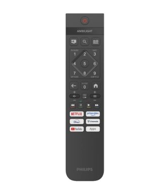 Philips 50PUS8010/12, 50" 4K UHD LED телевизор, 3840x2160p, 60Hz, DVB-T/T2/T2-HD/C/S/S2, Ambilight 3, Pixel Precise UHD, HDR+, Titan OS, Dolby Atmos & DTS:X, 3xHDMI, 2xUSB, VRR, 802.11ac, BT 5.2, 20W RMS, Черен