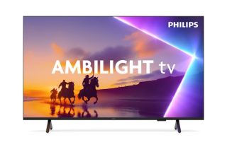 Philips 43PUS8510/12, 43" 4K Ultra HD QLED телевизор, 3840x2160p, DVB-T/T2/T2-HD/C/S/S2, 60Hz, Ambilight 3, Pixel Precise UHD, 90% DCI, HDR+, Titan OS, Dolby Atmos, Dolby Digital, VRR, 3*HDMI, 2*USB, 802.11ac, 20W RMS, Черен