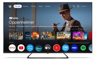 Sharp 55HP6265E 55" QLED Google TV 4K Ultra HD Frameless Smart TV