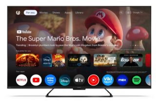 Sharp 50HR7265E, 50" QLED GOOGLE TV, 4K 144Hz Quantum Dot 3840x2160 Frameless, AQUOS AI, DVB-T/T2/C/S/S2, Active Motion 1400, HDR10, Dolby Atmos, Dolby Vision, DTS:X, Google Assistant, HDMI eARC, Mini Composite/CVBS + Audio input, USB, Wi-Fi, Bluetooth