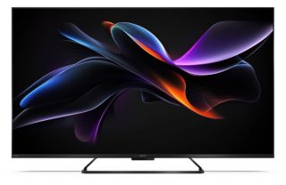 Sharp 50HR7265E, 50" QLED GOOGLE TV, 4K 144Hz Quantum Dot 3840x2160 Frameless, AQUOS AI, DVB-T/T2/C/S/S2, Active Motion 1400, HDR10, Dolby Atmos, Dolby Vision, DTS:X, Google Assistant, HDMI eARC, Mini Composite/CVBS + Audio input, USB, Wi-Fi, Bluetooth